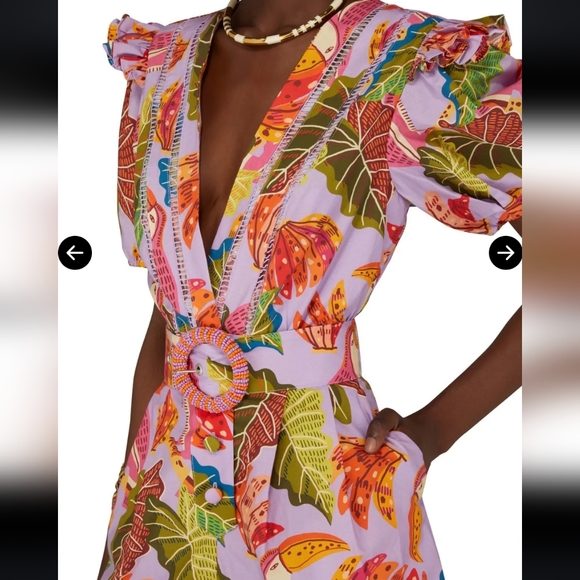 Farm Rio Lilac Romper - Picture 4 of 15